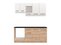 blanc, artisan oak